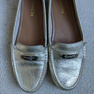 Coach Fredrica Shoes in Gold 9